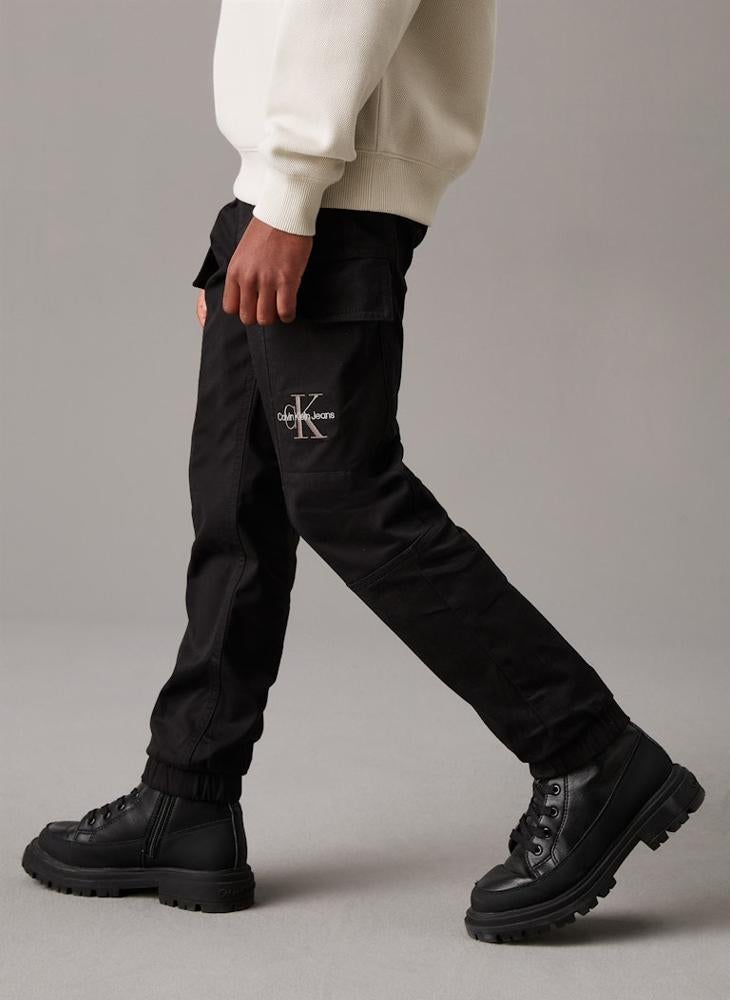 Calvin Klein Jeans Kids Essential Cargo Pants - Image 3