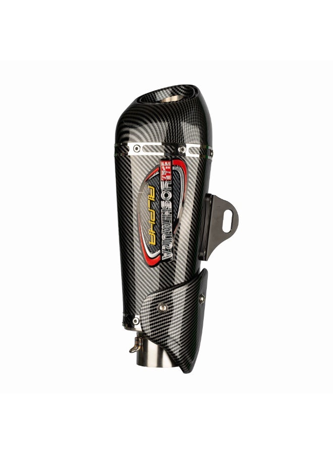 Stainless Steel and Carbon Fiber Exhaust Muffler Pipe - Image 5