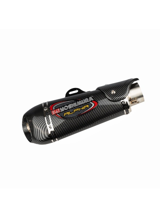 Stainless Steel and Carbon Fiber Exhaust Muffler Pipe - Image 4