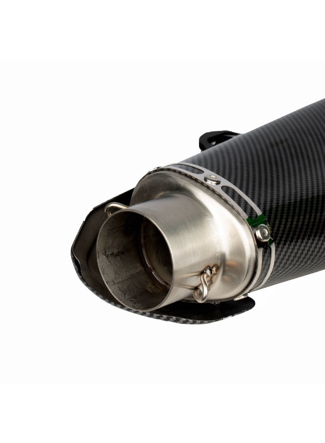 Stainless Steel and Carbon Fiber Exhaust Muffler Pipe - Image 3