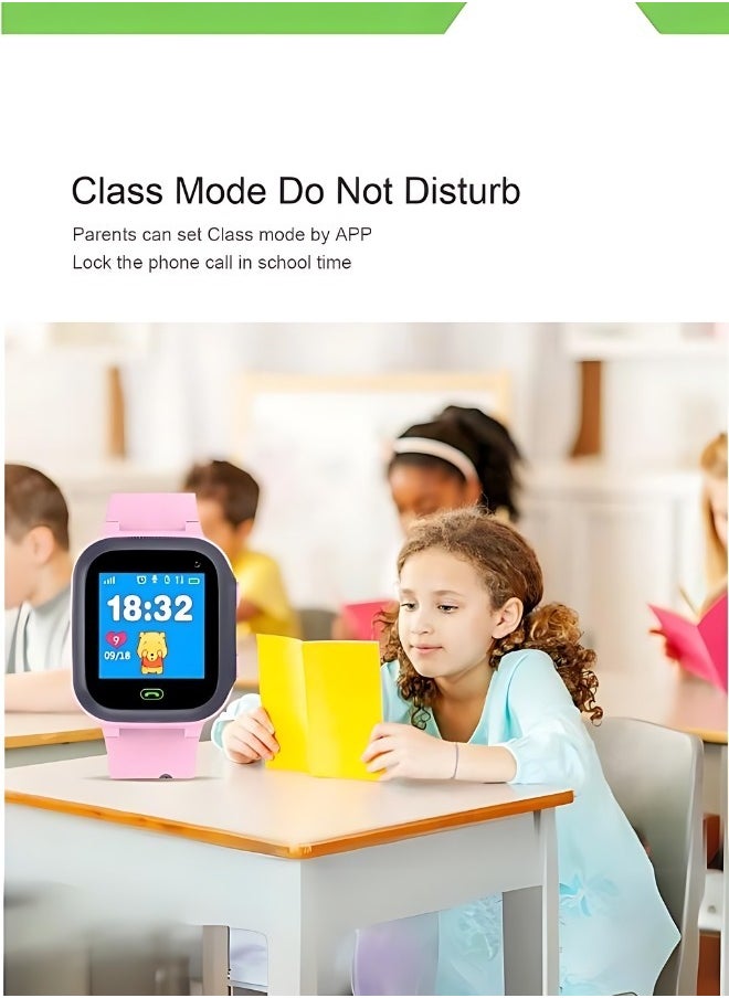 Denx - Kids Smart Watch Phone With SIM Card Slot Multicolor - Image 1