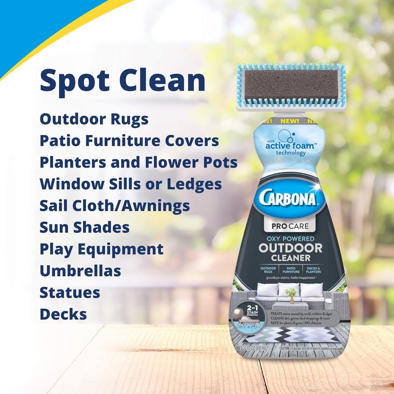 Carbona Pro Care Oxy Powered Outdoor Cleaner with Active Foam Technology - 22 Fl Oz - Image 3
