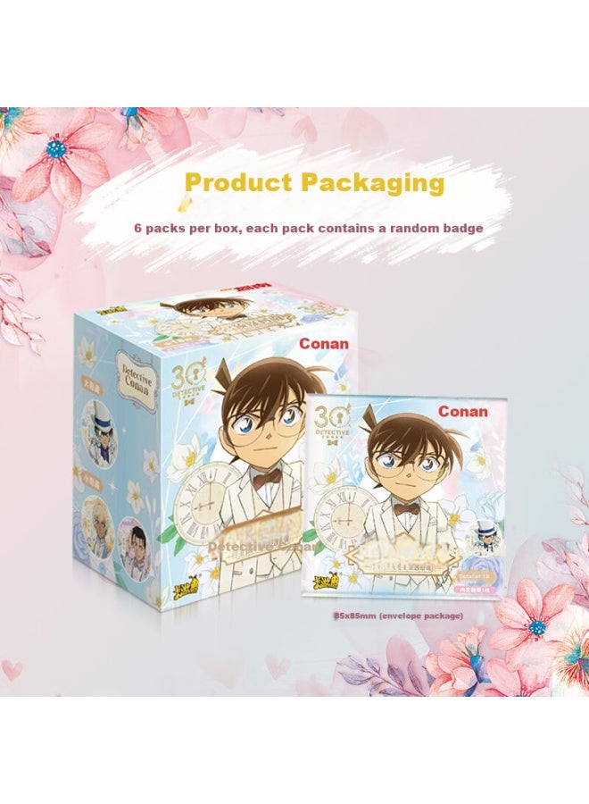 Kayou Detective Conan Badge, 30th Anniversary, Kaito Kuki, Detective Conan, Gintama, Conan, Ran, Blind Box, Merchandise - Image 5
