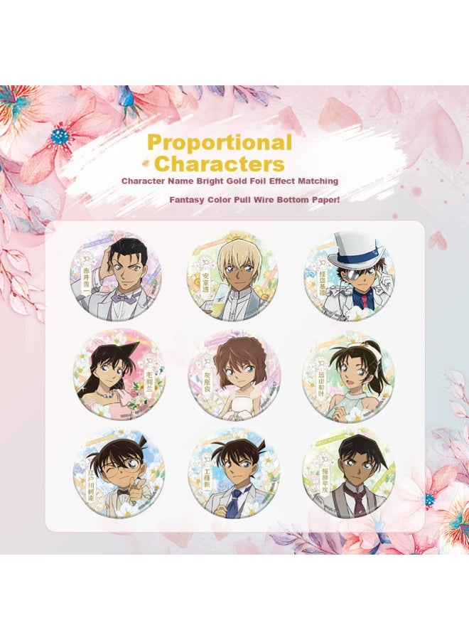 Kayou Detective Conan Badge, 30th Anniversary, Kaito Kuki, Detective Conan, Gintama, Conan, Ran, Blind Box, Merchandise - Image 4