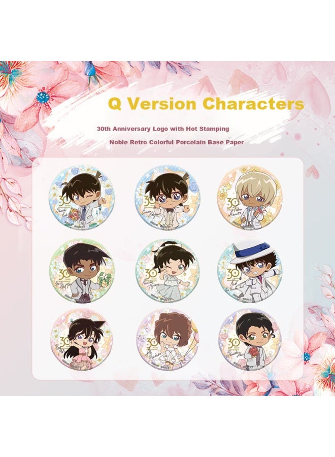 Kayou Detective Conan Badge, 30th Anniversary, Kaito Kuki, Detective Conan, Gintama, Conan, Ran, Blind Box, Merchandise - Image 3