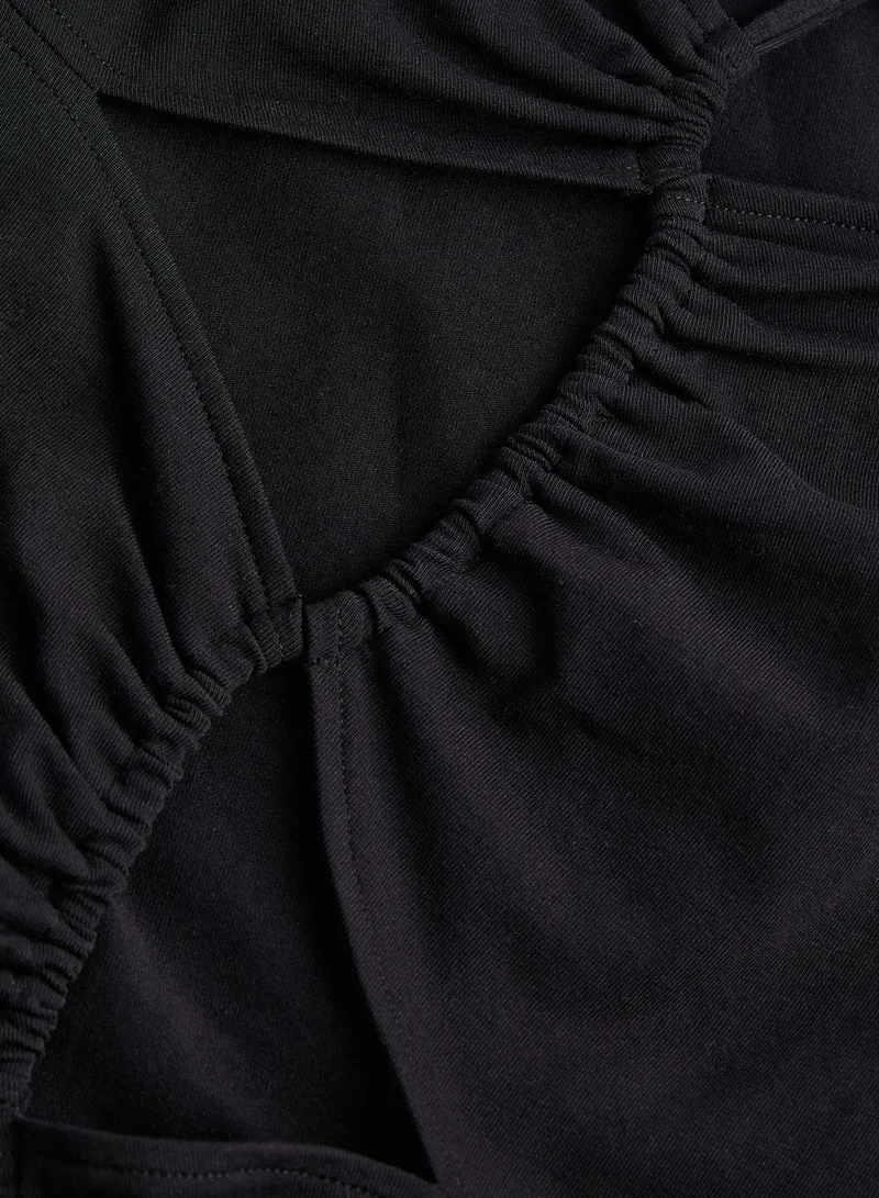 H&M Cut Out Detail Top