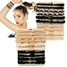 TENGYES Hair Ties for Women Girls 20 Pcs Boho DualUse Bracelets and Hair Tie for Thick HairPony Tails No Damage No Crease Elastics Hair Rubber Bands Ponytail Holders Graceful - Image 2