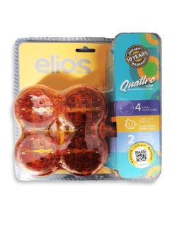 Elios Electric Power Outlets Quattro power strip with 4 outlets - Orange  - Image 2