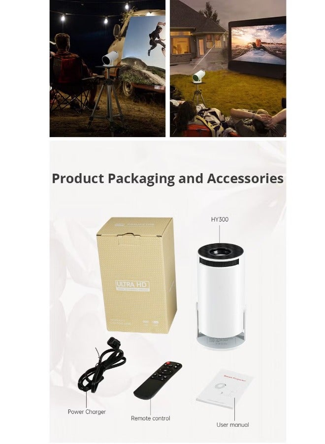 Android 5G Wifi Smart Portable Projector 1280 720P Full HD Office Home Theater Video Mini Projector Optical specifications  - Image 4