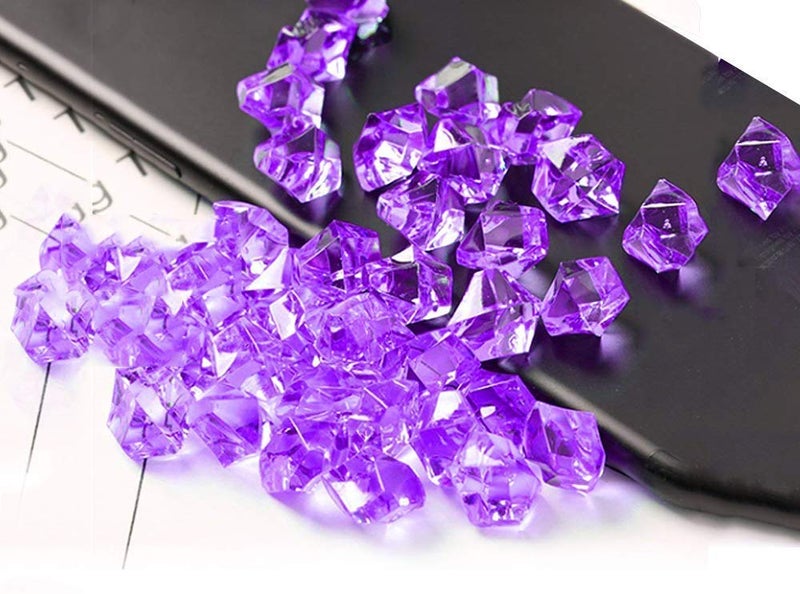 Firstly حجر زخرفي أكريليك بنفسجي - Image 4