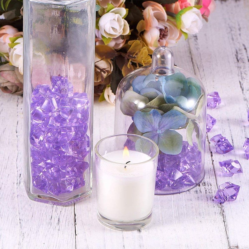 Firstly حجر زخرفي أكريليك بنفسجي - Image 5