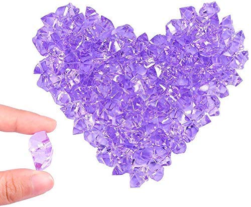 Firstly حجر زخرفي أكريليك بنفسجي - Image 2