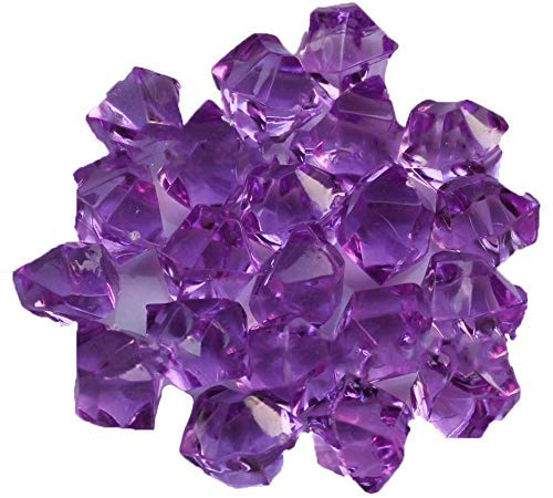 Firstly حجر زخرفي أكريليك بنفسجي - Image 3