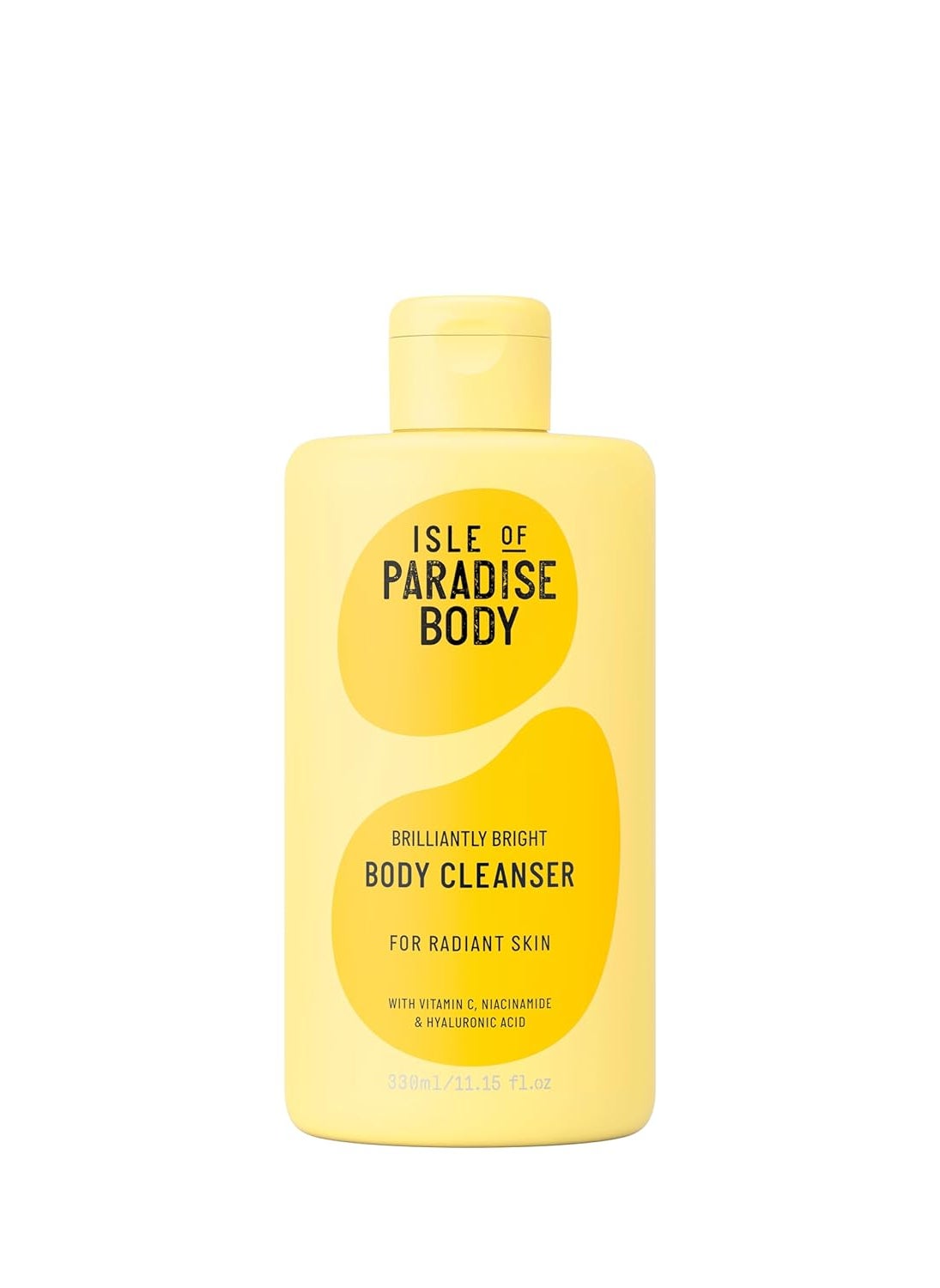 ISLE OF PARADISE Isle of Paradise Creamy Body Cleanser - For Radiant, Smooth Skin - Body Wash with Vitamin C, Niacinamide, and Hyaluronic Acid - Hydrates and Reduces Dark Spots - 11.15 fl. Oz 