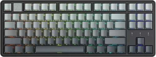 Hyekit Irock NA87 PRO Rapid Trigger Magnetic Switch Gaming Keyboard TKL Wired Mechanical Keyboard wHyperFast Actuation Actuation Point Adjustable 8K Hz Polling Rate RGB HotSwap Black - Image 1
