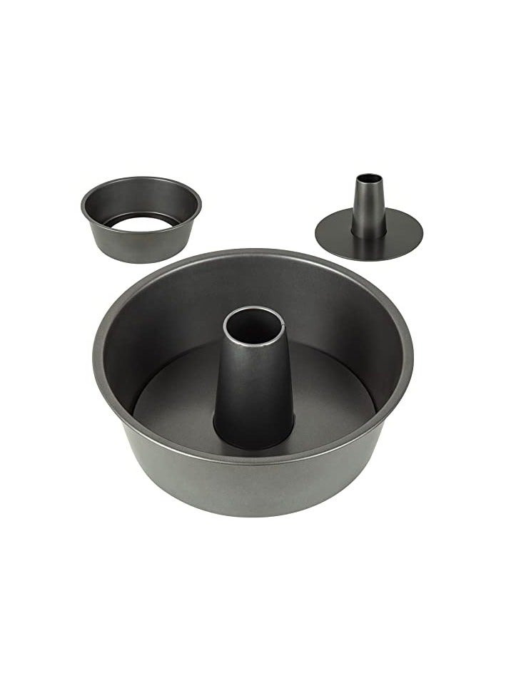 بيسبل بيسبيل قالب كيك غير لاصق بقاع قابل للإزالة، صينية خبز مستديرة سهلة الإخراج والتنظيف – BB2698 - Image 2