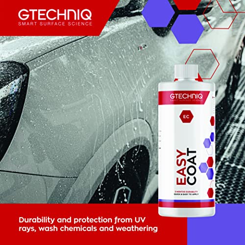 Gtechniq Easy Coat Refill Hose-On Ceramic Coating for Cars, Protect Car Paintwork, Windows & Mirrors, 16.9 fl oz (500ml), Sufficient for 1 Med-Large Car - 3 Month Durability - Image 4
