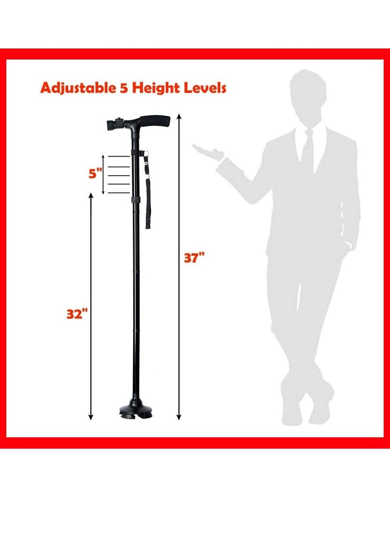 Generic - Ultra-light folding adjustable and extendable fulcrum with built-in LED light - Image 1