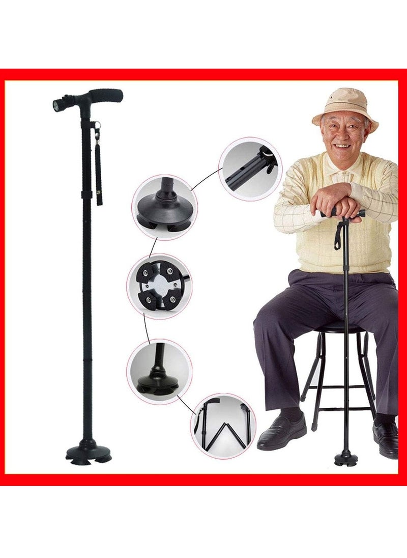 Generic - Ultra-light folding adjustable and extendable fulcrum with built-in LED light - Image 1