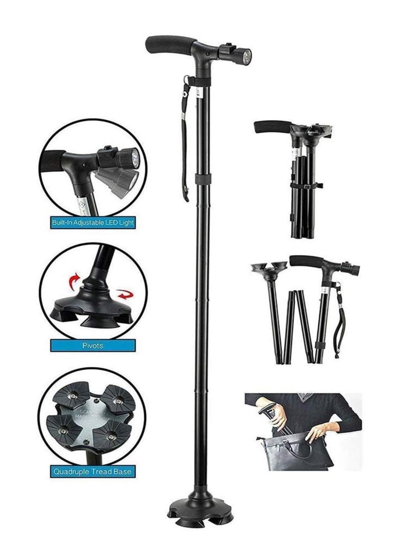 Generic - Ultra-light folding adjustable and extendable fulcrum with built-in LED light - Image 1