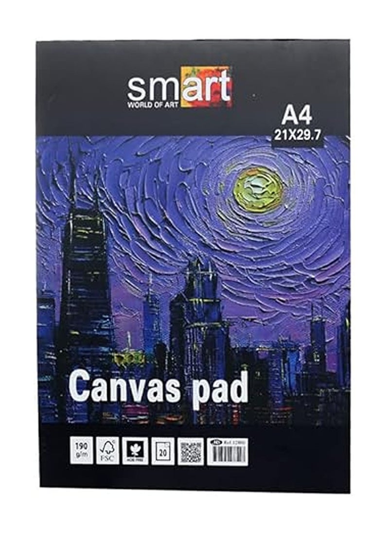 سمارت اسكتش كانفس رسم سمارت 190 جرام- 20 ورقة ابيض -مقاس (A4)  - Image 1