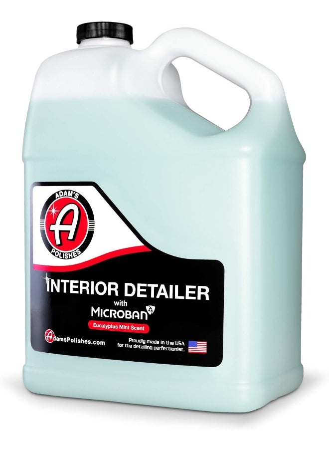 Adam's Polishes - Interior Detailer (Gallon) - Total Car Interior Cleaner, Protectant & Dressing - Image 1