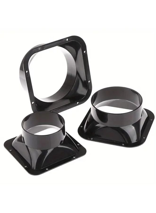 Model C 100 150mm Long Flange Duct Fan Hose Connector For Kitchen Hood Ventilation - Image 2