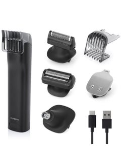Xiaomi 7-Piece Professional Rechargeable Electric Hair Trimmer Set Xiaomi Grooming Kit Pro Black  - Image 4
