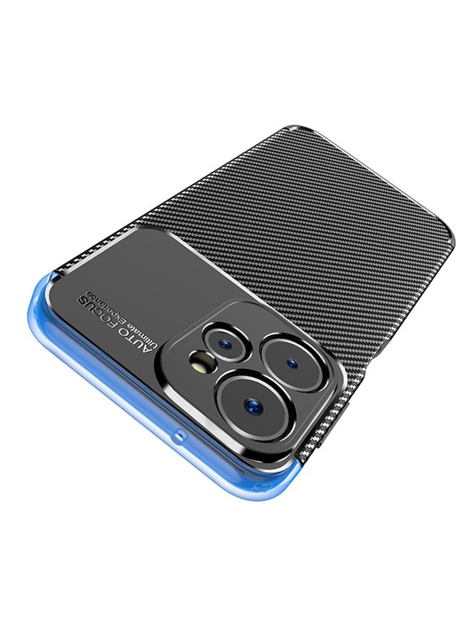 erorex Case For Realme 10 5G / 9i 5G Carbon Fiber Texture Shockproof TPU Phone Case - Image 5