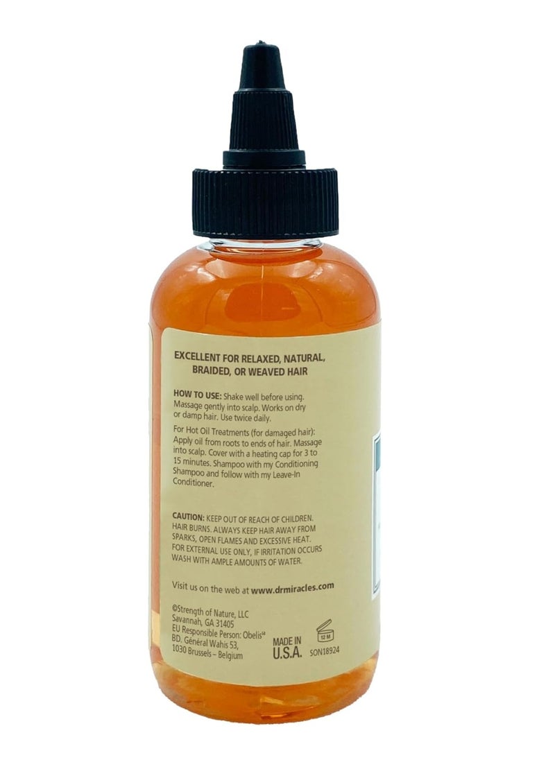 Dr Miracle's - Dr. Miracle’s Daily Moisturizing Gro Oil – Strengthen & Nourish Hair Naturally (118ml) - Image 1