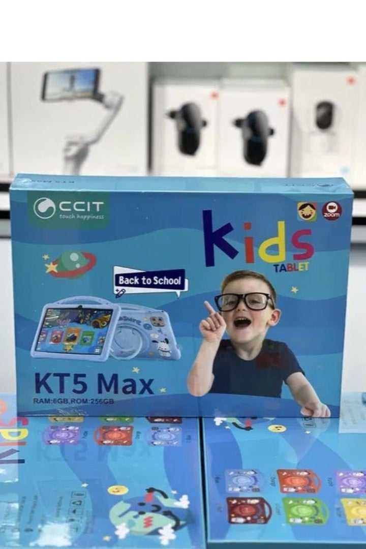 CCIT KT5 Max 10.1" Android Tablet – 8GB RAM, 256GB ROM, Octa-Core Processor, Dual SIM 4G LTE + Wi-Fi, 8000mAh Battery with Keyboard & Mouse – Black - Image 3