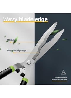 Deli 21-Inch Gardening Shear – High Carbon Steel Blade, Soft Rubber Grip, Wavy Edge Design, 6mm Cutting Capacity – DE-EDL Model  - Image 3