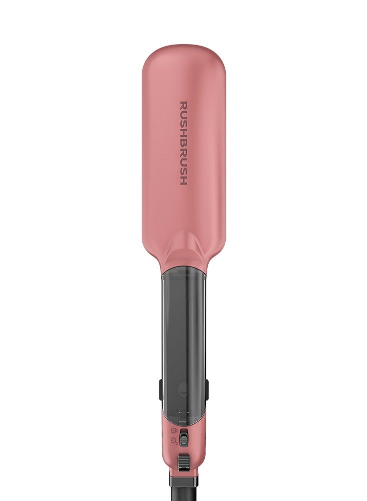 Rush Brush X6 Straightener Rose Gold 235°C ,Steam ,Infared ,Auto Shutoff ,Wide Tourmaline Ceramic Plates - Image 3