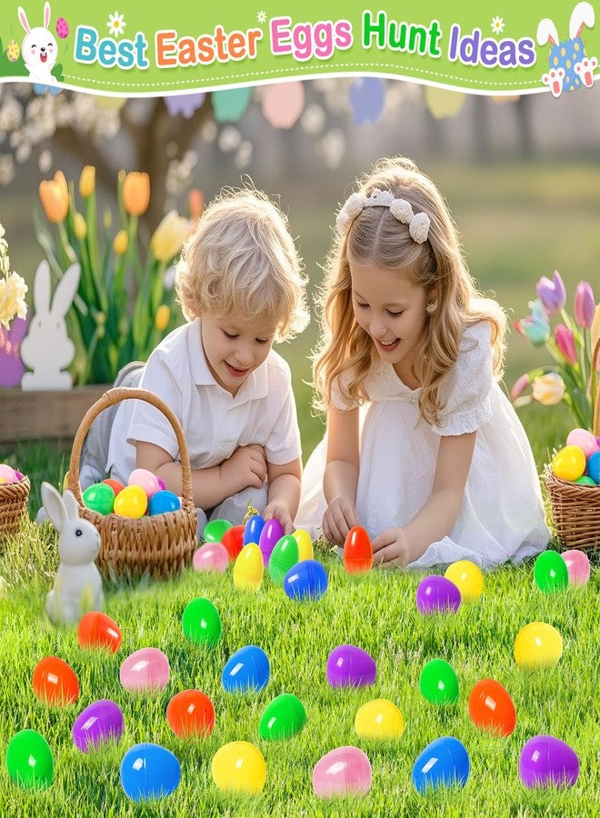 BAYSING 24 Pack PreFilled Easter Egg with Plush Bunny Toys Inside, Bright Colorful Easter Eggs Fillers Plush Toy for Kids, Boys Girls Easter Basket Stuffers Party Favors, Easter Eggs Hunt Games Supplies - Image 4