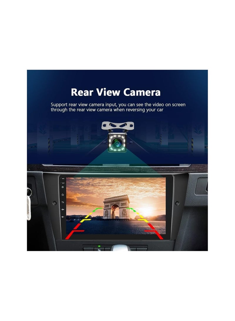 SHEZA STAR ستيريو سيارة أندرويد لميتسوبيشي مونتيرو سبورت 2015 إلى 2021 6 جيجابايت رام 128 جيجابايت روم ميرورلينك واي فاي BT، 9 بوصة دعم بطاقة SIM، أبل كاربلاي، شاشة تعمل باللمس 2.5D IPS مع كاميرا احتياطية متضمنة - Image 3