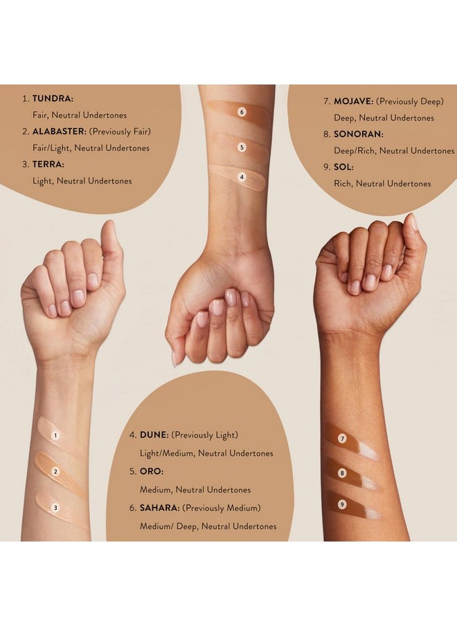 أونيست بيوتي - سي سي سي كلين مصحح مع مرطب ملون بفيتامين سي | المعدنية SPF 30 | نباتي + لم يتم الإساءة إلى الحيوانات في تصنيعه | تندرا فير، 1 أونصة سائلة - Image 1
