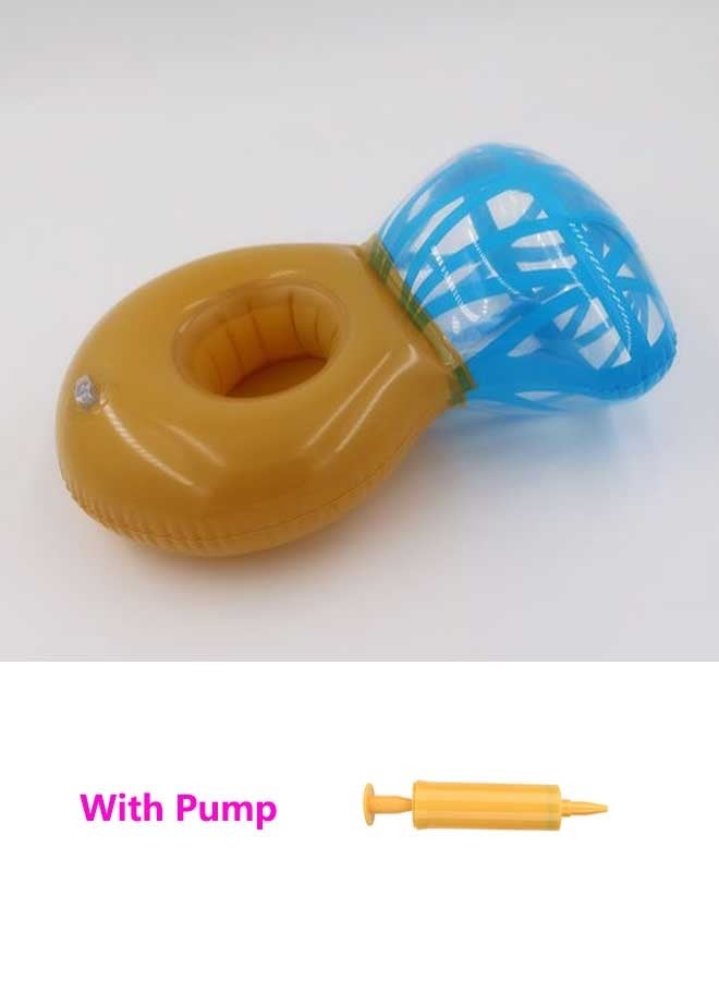 Loquat Ring Shape Inflatable Swimming Pool Portable Cup Holder - Image 3