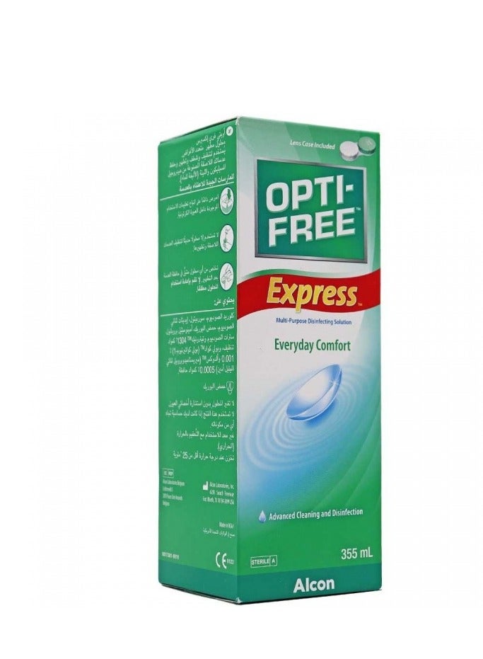 Optifree أوبتي فري محلول عدسات 355 مل