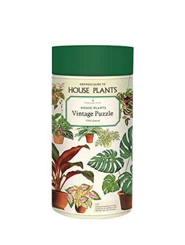 CAVANILLI & CO. Cavallini Papers & Co. House Plants 1,000 Piece Puzzle, Multi - Image 5