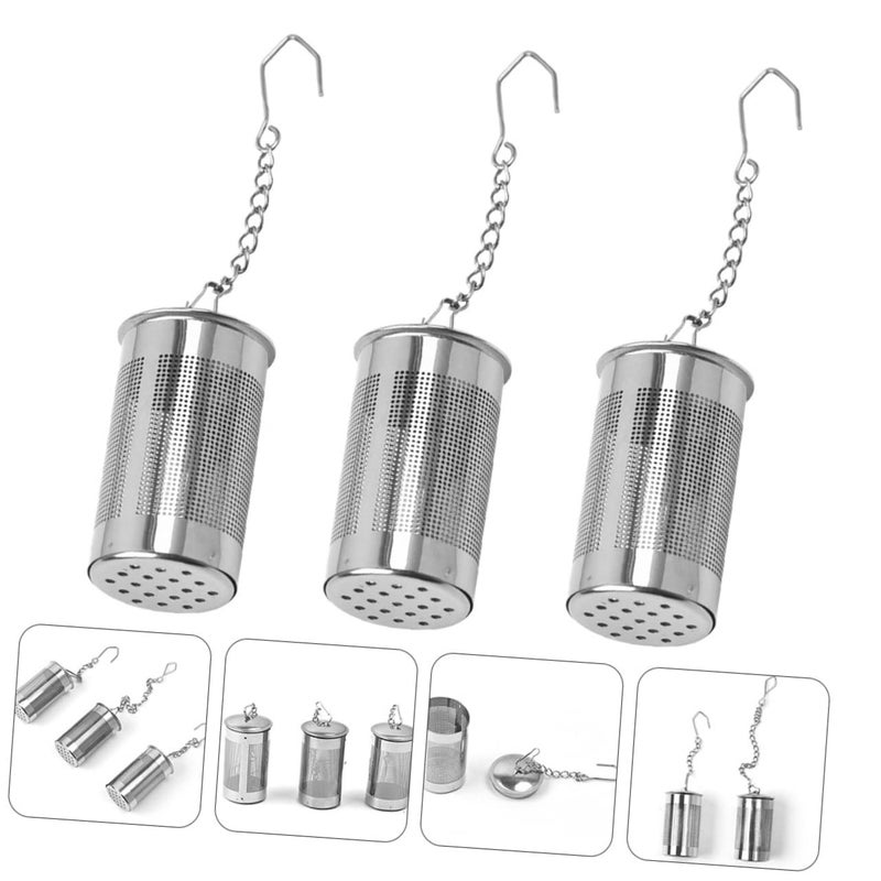 6 Pcs Stainless Steel Tea Infuser Strainer Filter Set For Home And Office Use - Image 5