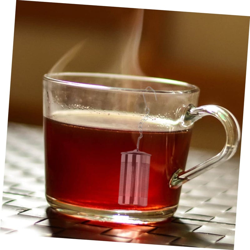 6 Pcs Stainless Steel Tea Infuser Strainer Filter Set For Home And Office Use - Image 3