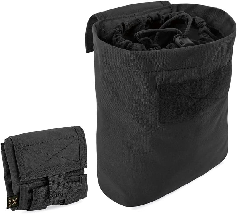 KRYDEX Molle Dump Pouch Roll-Up Drawstring Magazine Utility Pouch Folding Dump Bag - Image 1