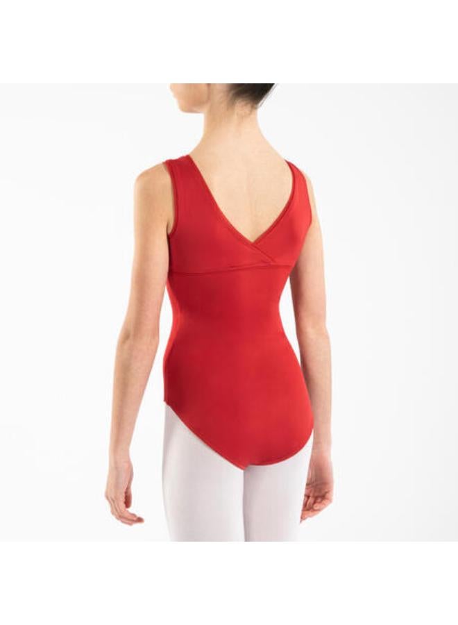 STAREVER Girls' Ballet Leotard - Red  - Image 3
