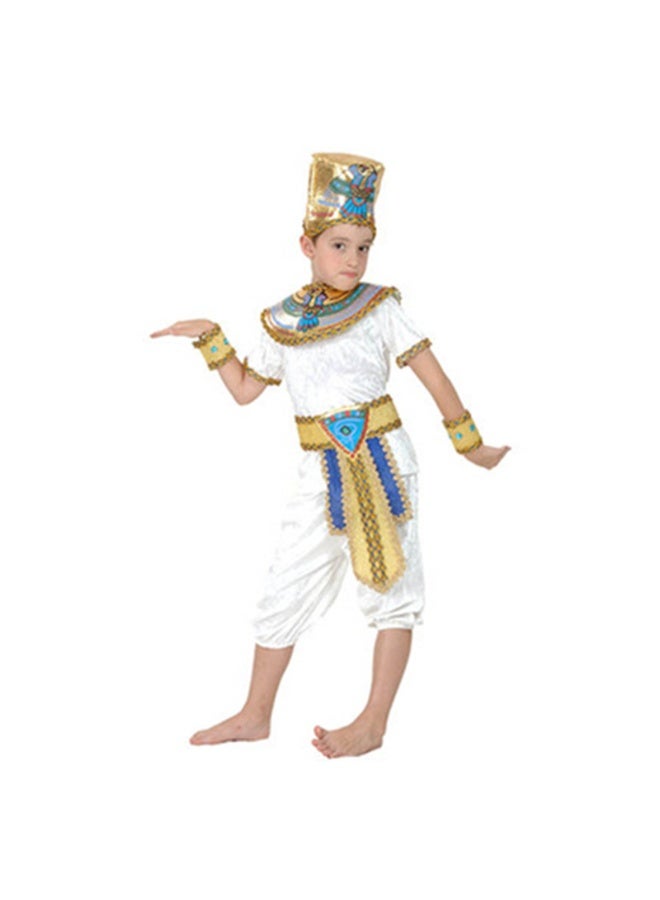 Boy Ancient Egypt Egyptian Pharaoh Cleopatra Prince Cosplay Costume For Kids Carnival party With Accessories - Image 1