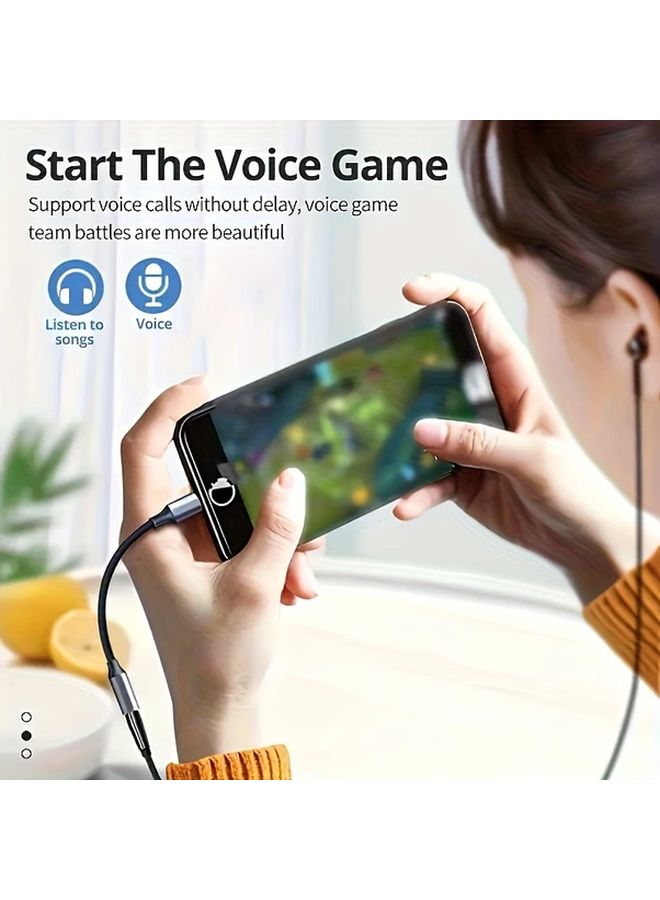 2pcs 3.5mm Jack Audio Adapter Auxiliary Cable for iPhone 14 13 12 11 Pro Max - Image 5