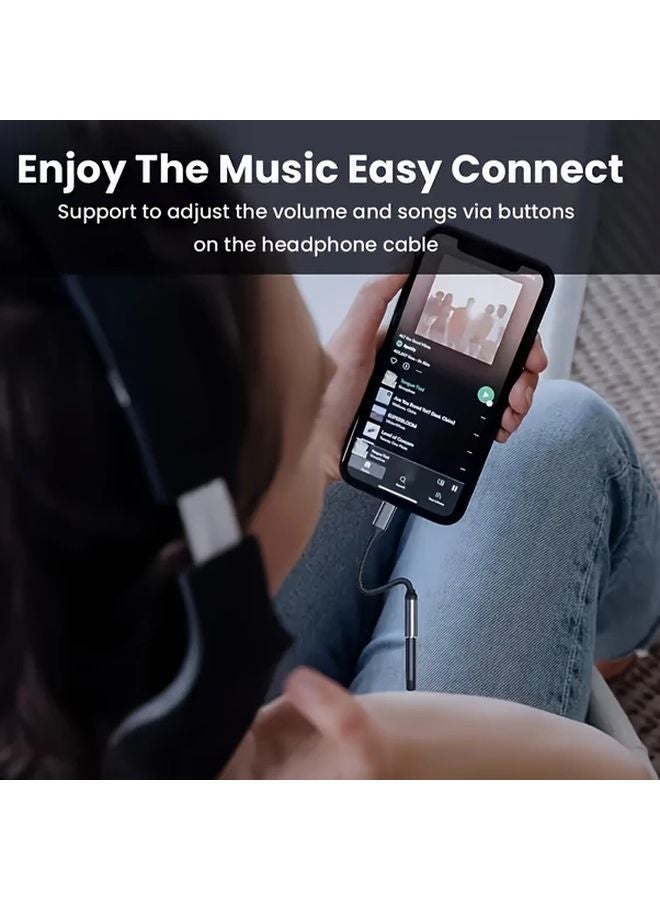 2pcs 3.5mm Jack Audio Adapter Auxiliary Cable for iPhone 14 13 12 11 Pro Max - Image 3