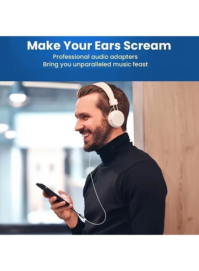 2pcs 3.5mm Jack Audio Adapter Auxiliary Cable for iPhone 14 13 12 11 Pro Max - Image 4