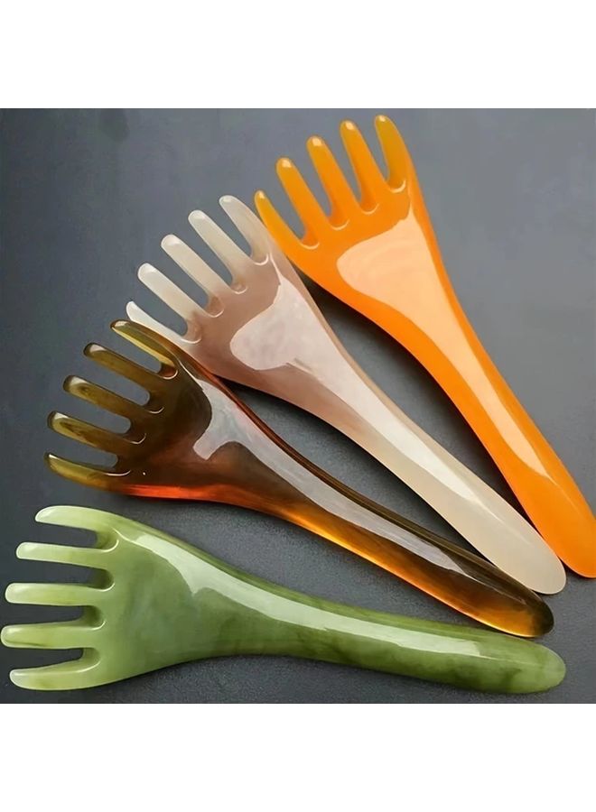 Portable Handheld SPA Head Massager For Scalp And Back Deep Relaxation In Random Color - Image 2