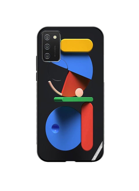 Protective Case Cover For Samsung Galaxy A02s Art Of Life Abstract Design Multicolour