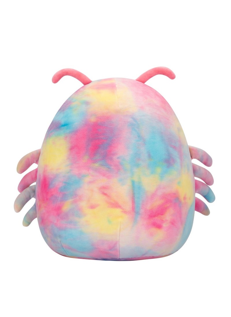 Squishmallows - 12 inch Candis Rainbow Tie-Dye Shrimp , Officially Licensed Kellytoy Plush Toy, Colorful Soft Toy, Gift for Kids, Girls & Boys Washable Squishy Stuff Toy Multicolor All Age - Image 1